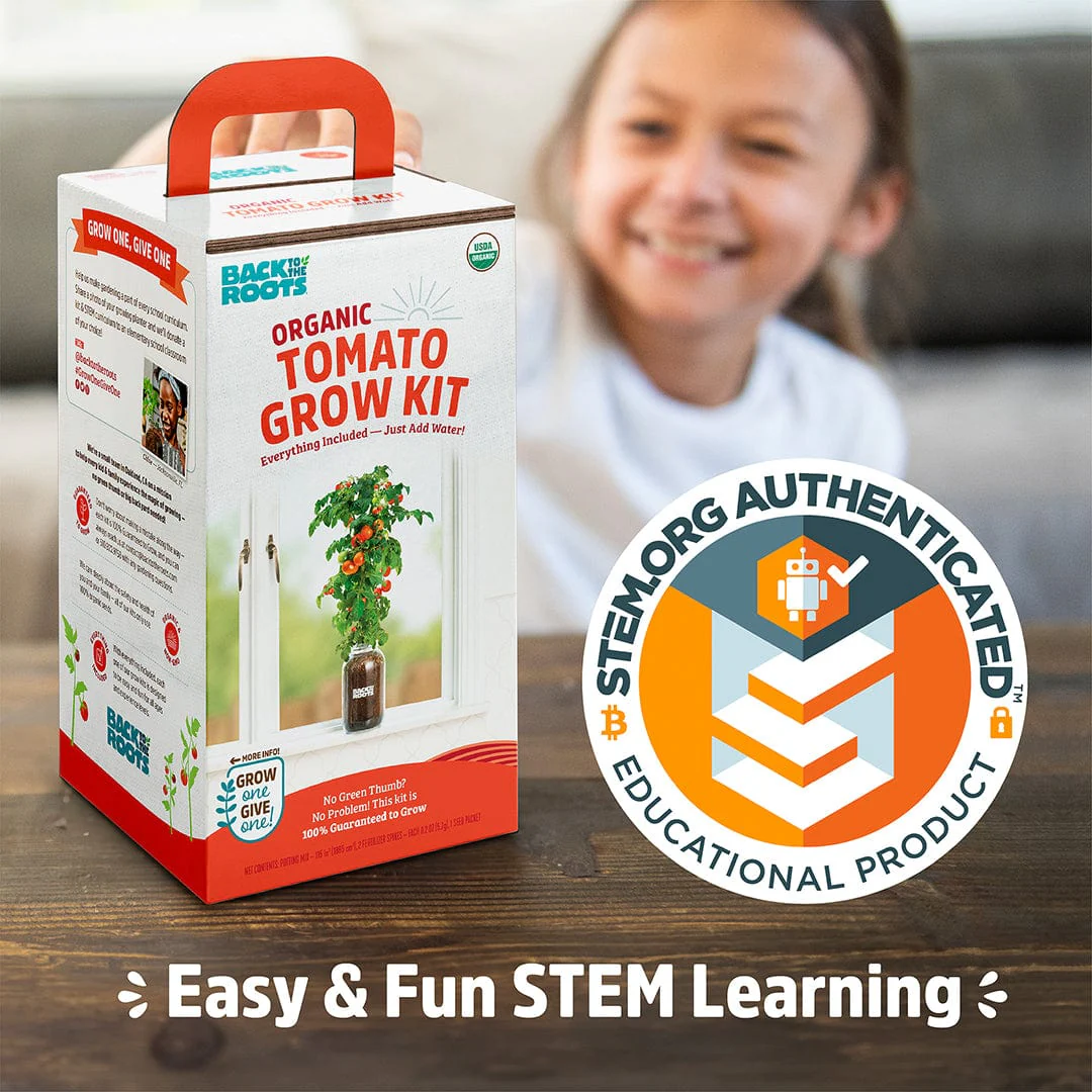 Organic Cherry Tomato Windowsill Planter (Complete Mason Jar Grow Kit) 🍅 - Image 10