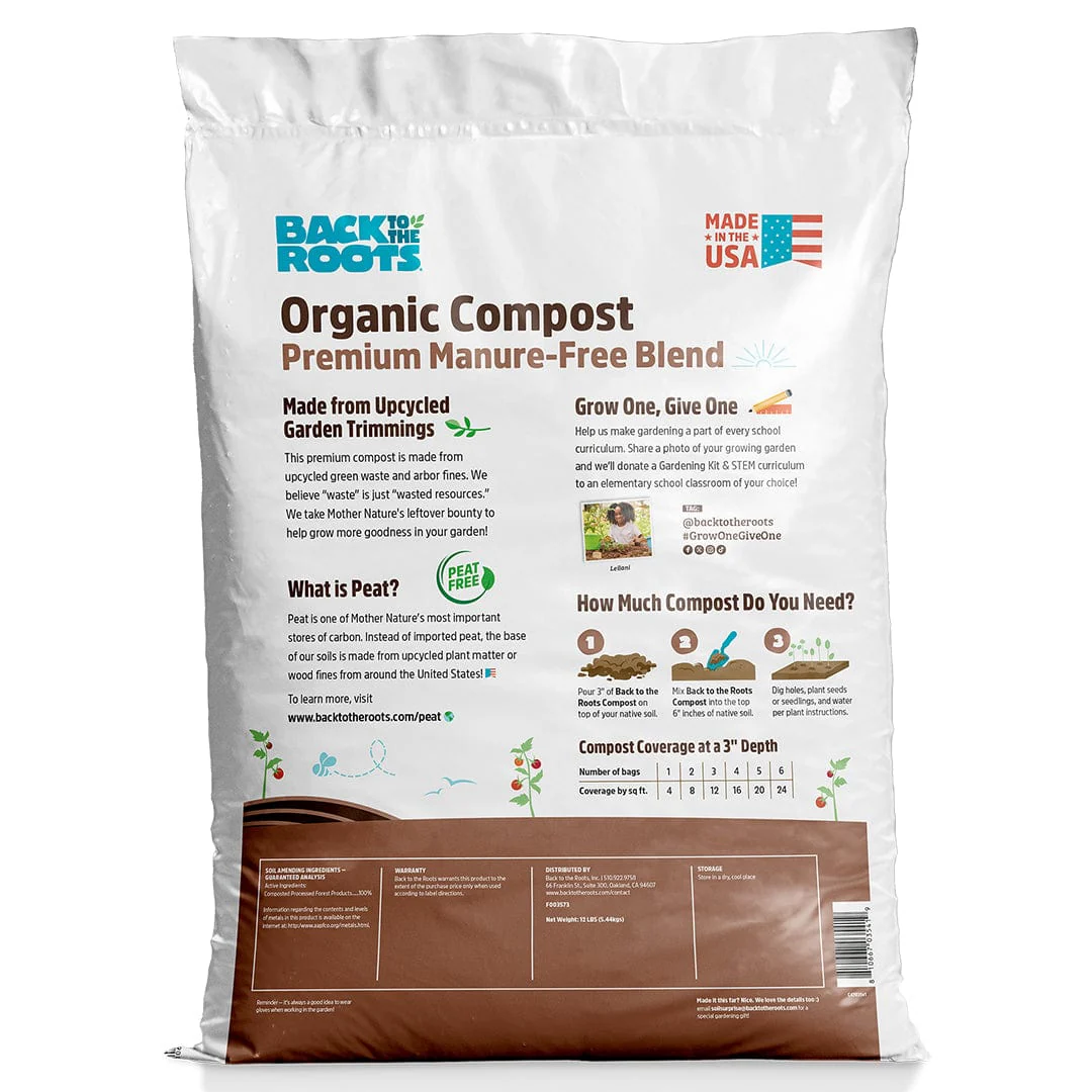 Organic Premium Compost — Manure-Free Blend (60 1 cu.ft. Bags) — Ready to Use - Image 10