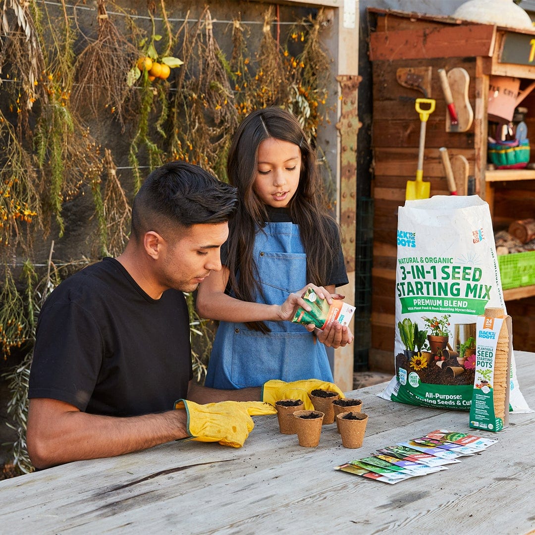 Organic & Plantable 2.4" Seed Starting Pots (24 ct) - Image 3